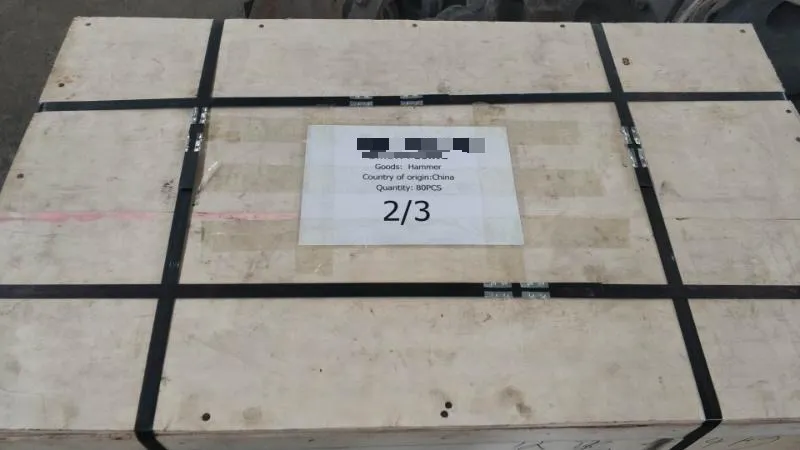 Export-grade fumigated wooden crates ready for shipment